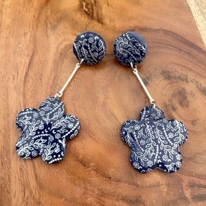 Polymer Clay Earrings, Handmade gifts for her, Flowers Collection